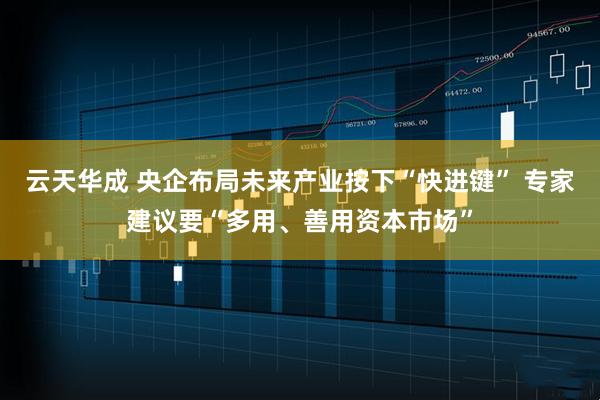 云天华成 央企布局未来产业按下“快进键” 专家建议要“多用、善用资本市场”
